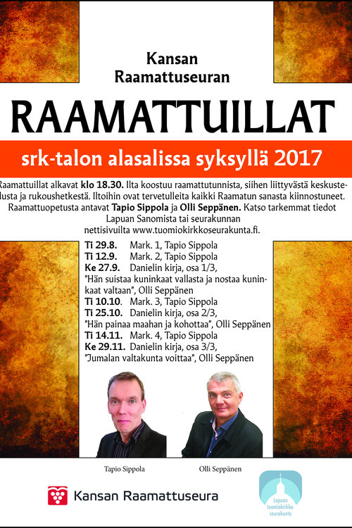 Kansan Raamattuseuran raamattuillat 2017