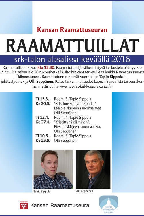 Kansan Raamattuseuran raamattuilta Kansan Raamattuseuran raamattuilta