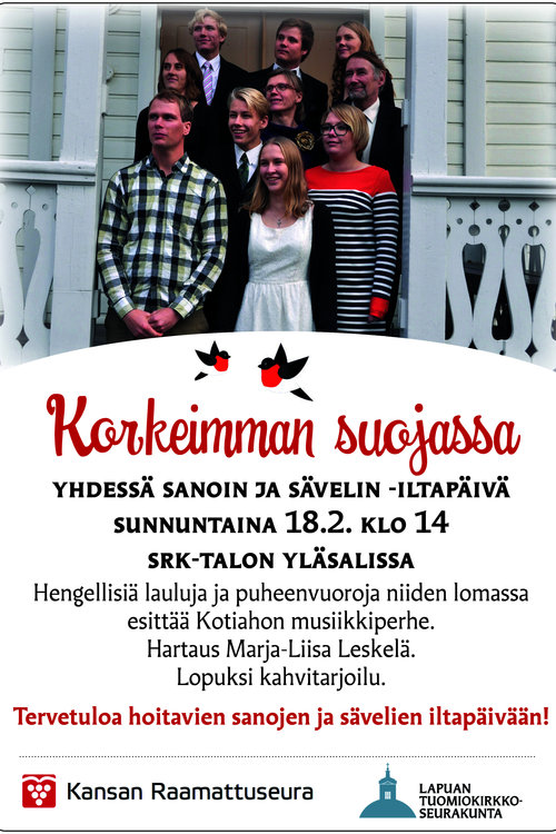 Yhdessä sanoin ja sävelin iltapäivä Yhdessä sanoin ja sävelin iltapäivä
