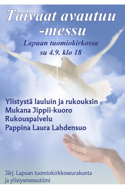 Taivaat avautuu -messu Taivaat avautuu -messu