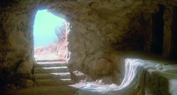 Pääsiäisyön messu siunauskappelilla