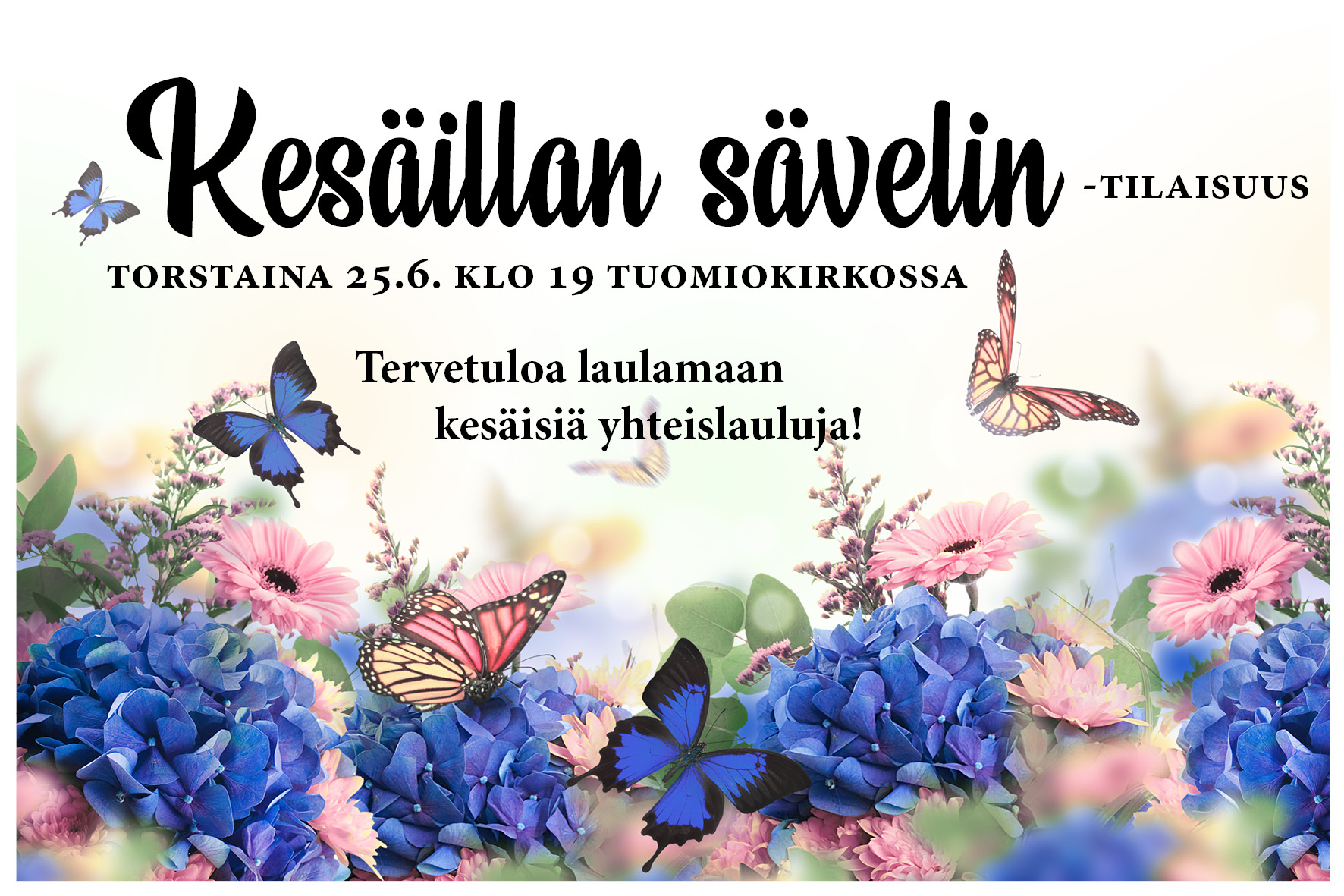 Kesäillan sävelin -tilaisuus d