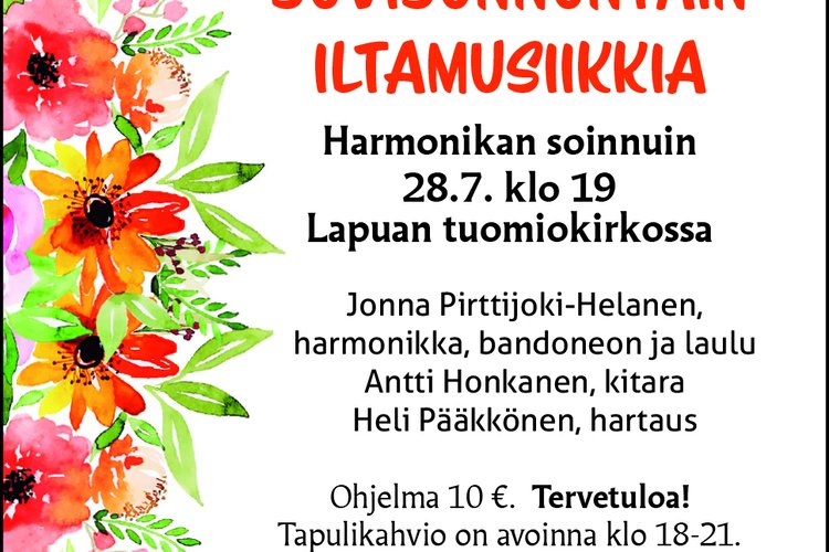 Suvisunnuntain iltamusiikkia Suvisunnuntain iltamusiikkia