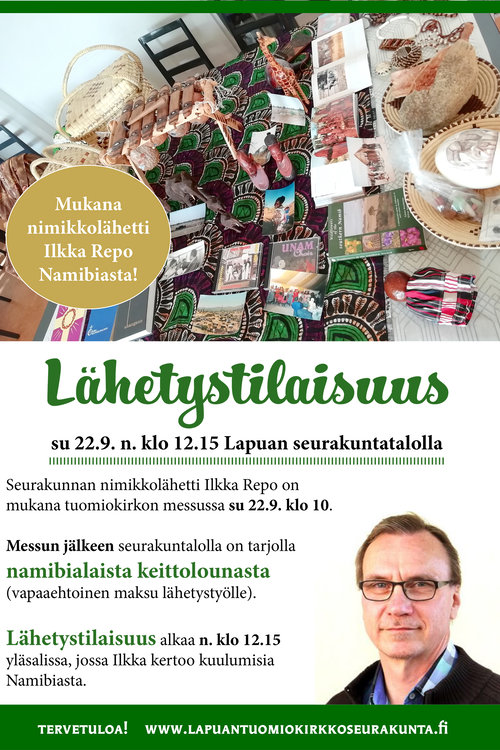 Lähetystilaisuus Lähetystilaisuus