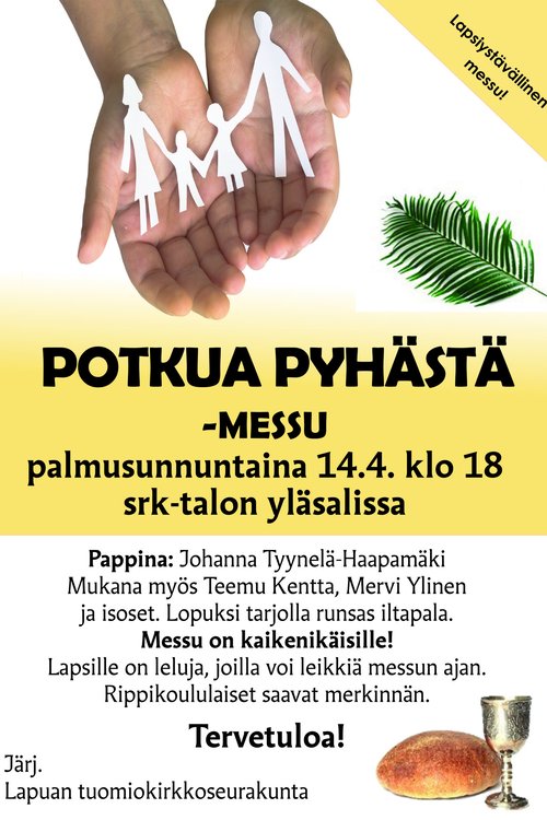 Potkua pyhästä -messu Potkua pyhästä -messu