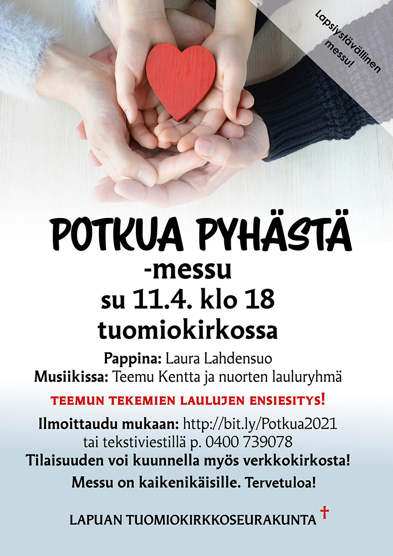Potkua pyhästä -messu Potkua pyhästä