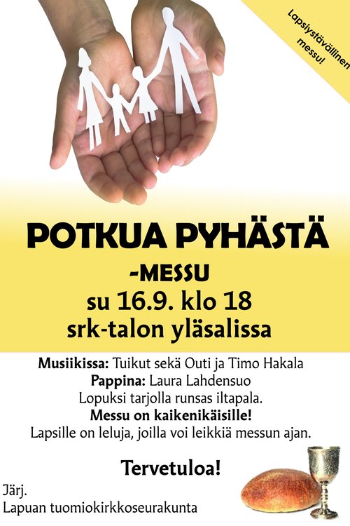 Potkua pyhästä -messu Potkua pyhästä -messu