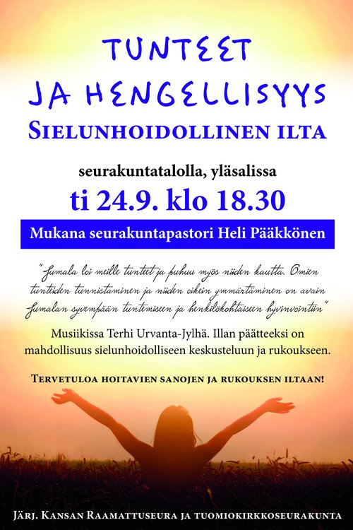 Sielunhoidollinen ilta Sielunhoidollinen ilta