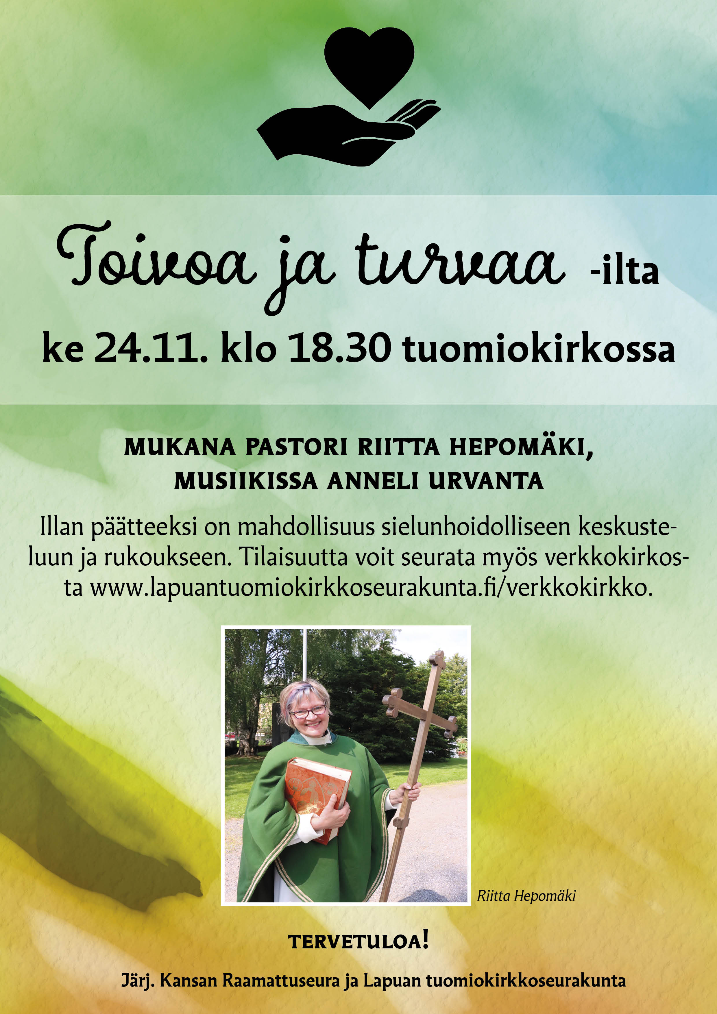 Toivoa ja turvaa -ilta Toivoa ja turvaa -ilta