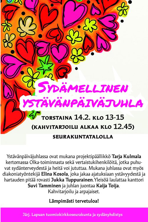 Ystävänpäiväjuhla Ystävänpäiväjuhla