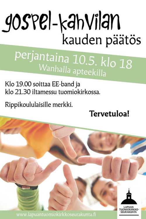 Gospel-kahvilan kauden päätös Gospel-kahvilan kauden päätös