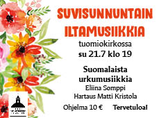 Suvisunnuntain iltamusiikkia Suvisunnuntain iltamusiikkia